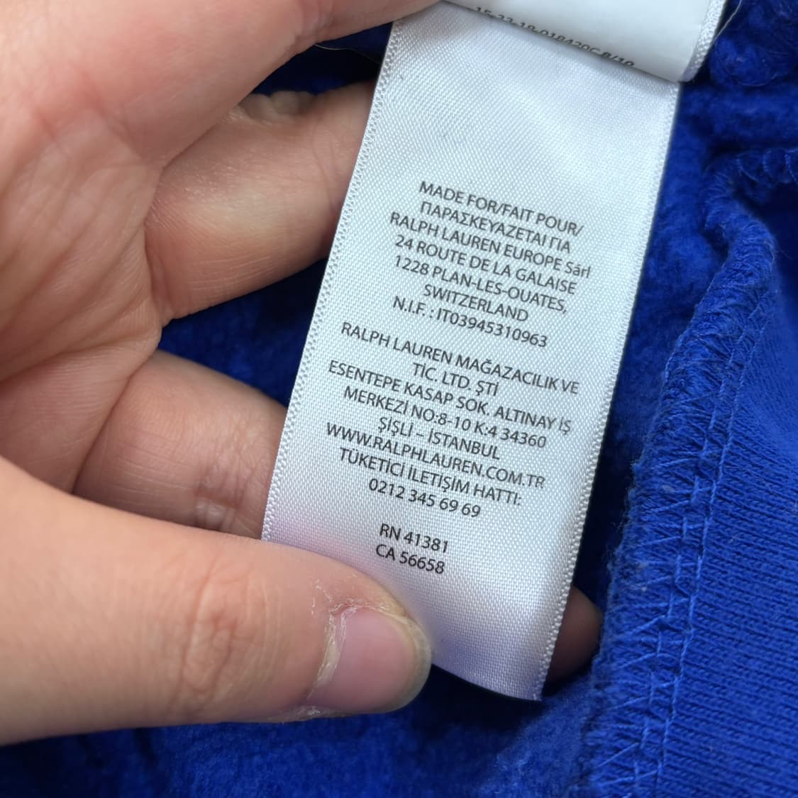 L 폴로스포츠 스펠아웃 하프집업 0324E 상품이미지4