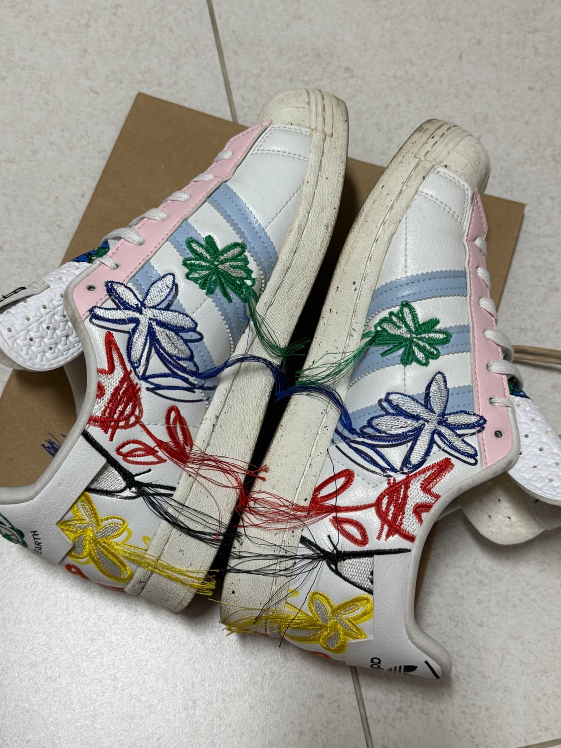 션 우더스푼 아디다스 슈퍼스타 슈퍼어스  상품이미지5