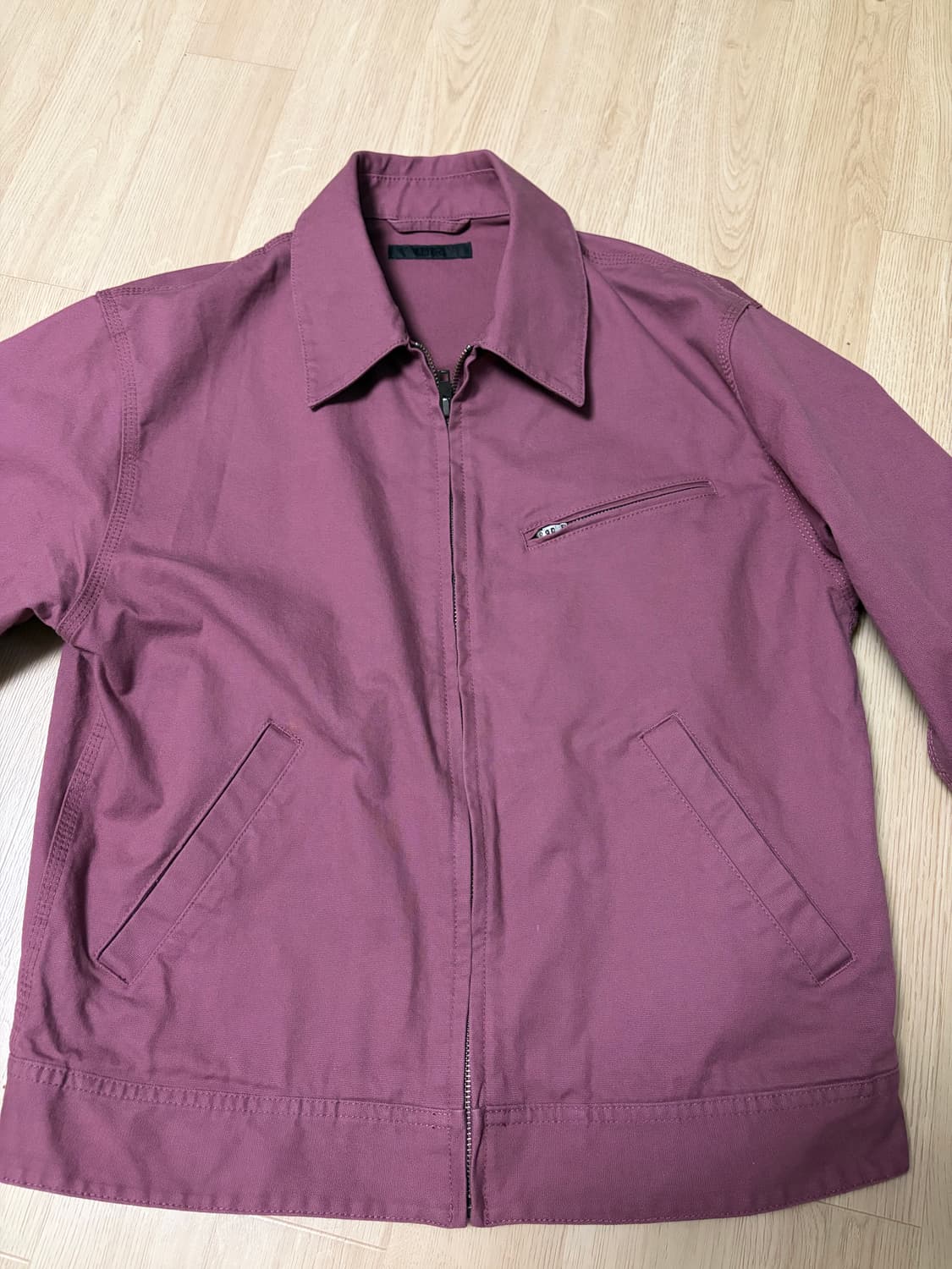 유니클로 블루종 퍼플 자켓 상품이미지2