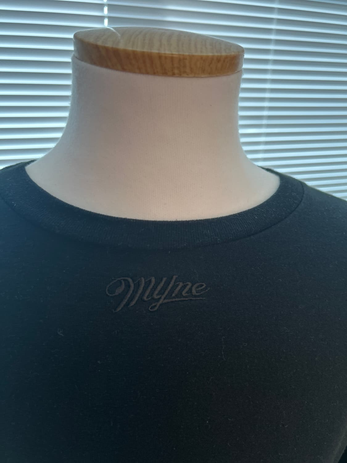 MYNE 블랙 롱슬리브 M 상품이미지1
