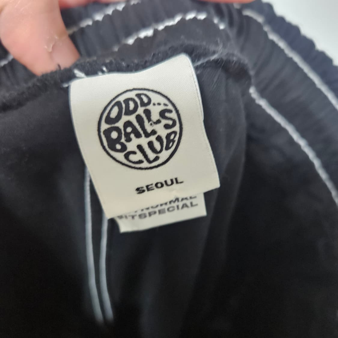 F 오드볼스클럽 밴딩 데님 카고팬츠 상품이미지4