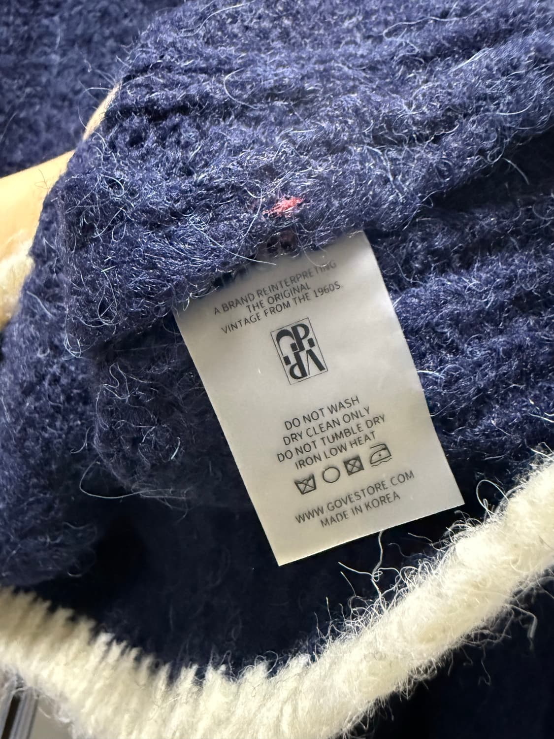 그로브 소프트 니트 네이비 상품이미지4