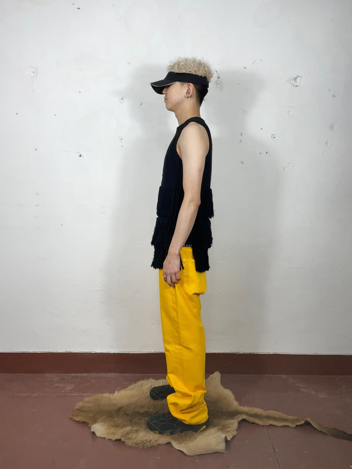 Black Fringe vest 상품이미지5