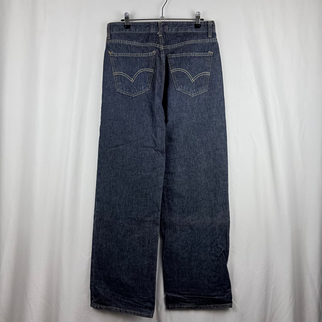(L) HAKE 와이드 진청 데님 팬츠 상품이미지4
