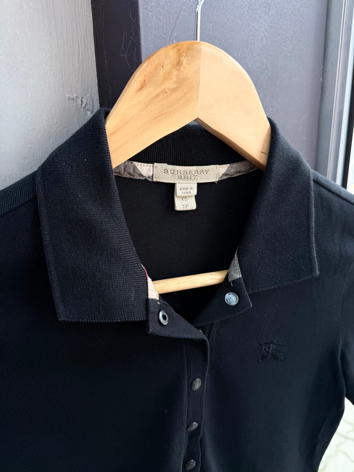 XS/ 버버리 로고자수 PK반팔 상품이미지5