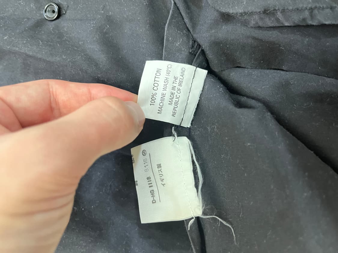 8 비비안 웨스트우드 골드 라벨 오브 로고 블랙 셔츠 상품이미지9