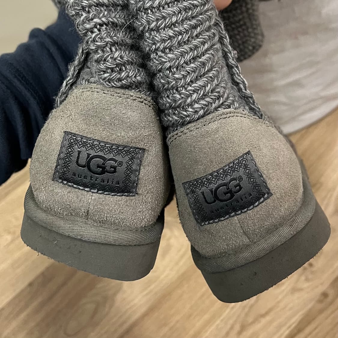 어그 카디 니트 부츠 그레이 상품이미지6