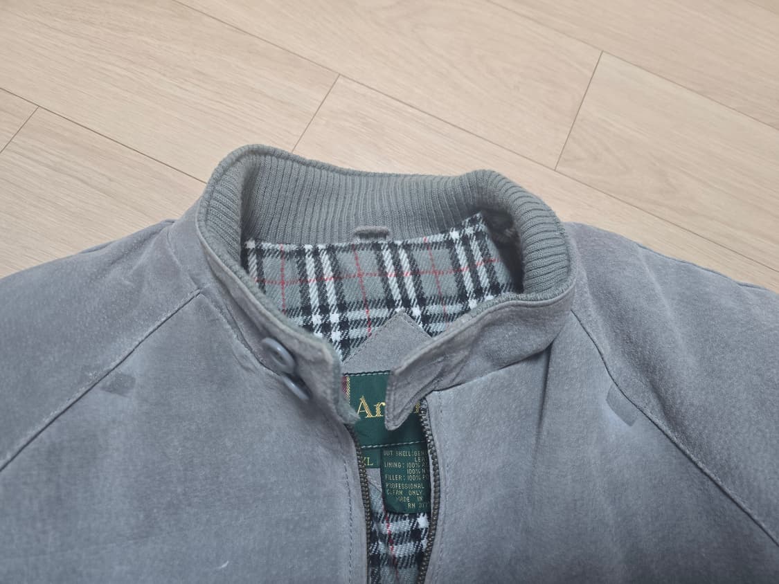 빈티지 스웨이드 가죽 자켓 XL 상품이미지4