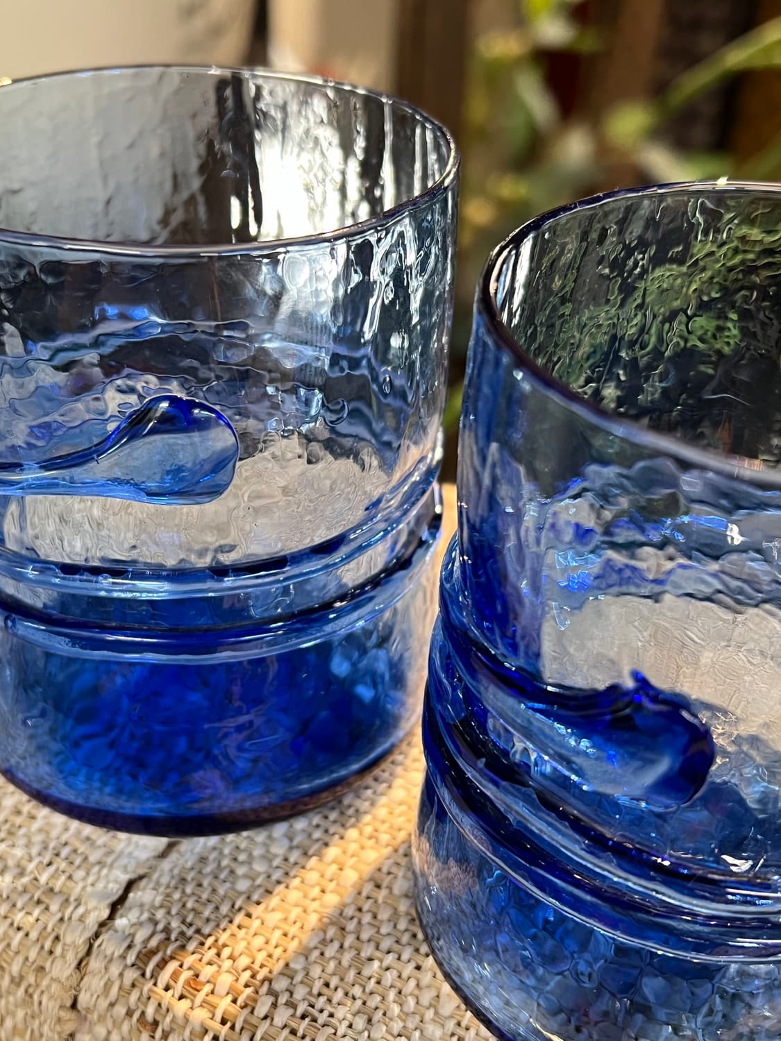 90 U.S.A studio hand blown Cobalt blue 상품이미지6