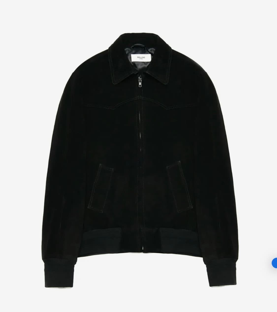 롤링스튜디오 고트 스웨이드 웨스턴 블루종 자켓 L 상품이미지1