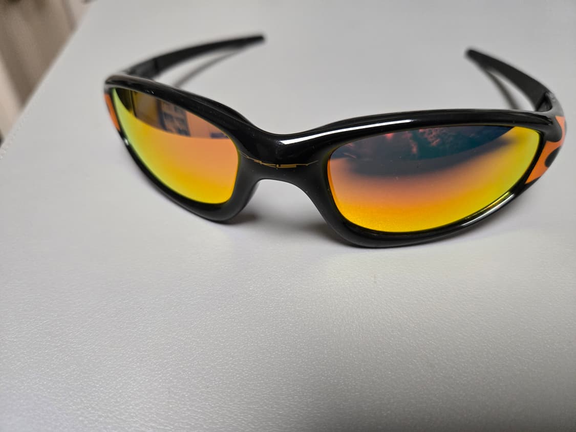 오클리 뉴스트레이트자켓 잿블랙 플레임 상품이미지2