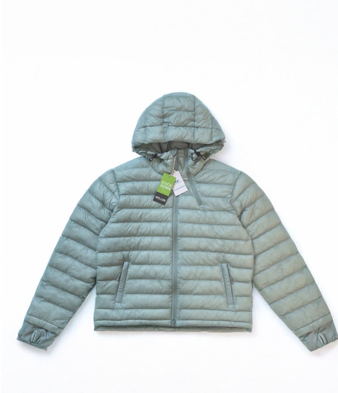 산산기어맛 덕다운 경량패딩 새상품 상품이미지1