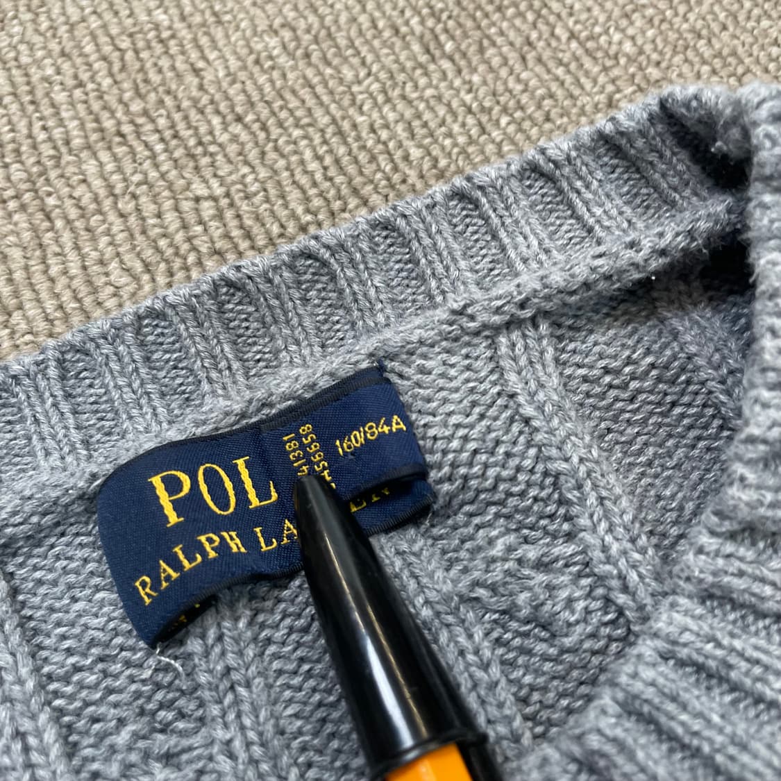 polo 랄프로렌 폴로 우먼스 케이블 니트 s  상품이미지4