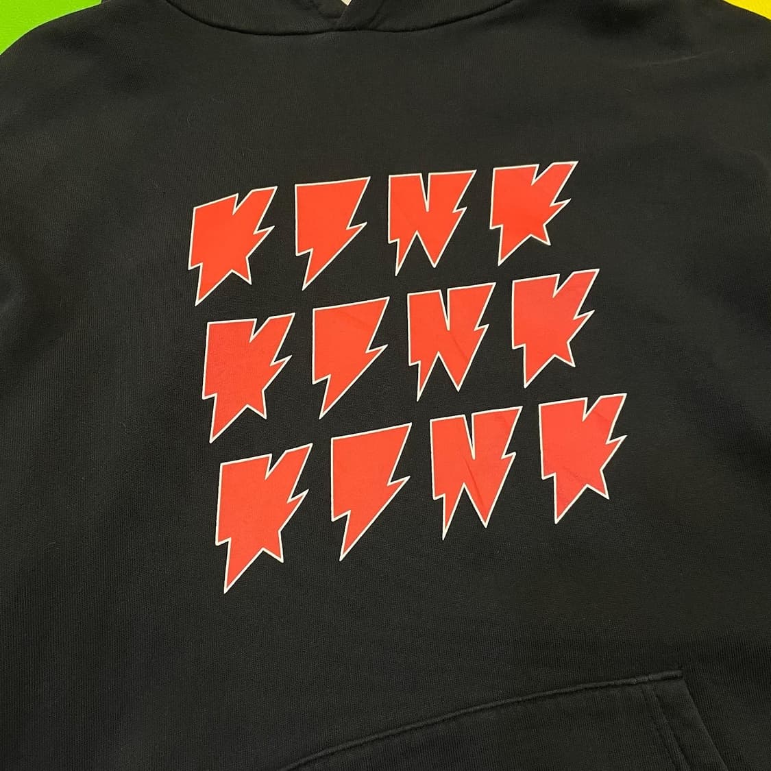 KYUSONEKOKAMI 큐소 네코카미 프린팅 후드티  상품이미지2