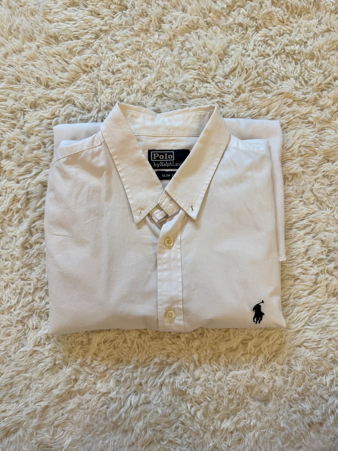 폴로 랄프로렌 화이트 Slim Fit 상품이미지2