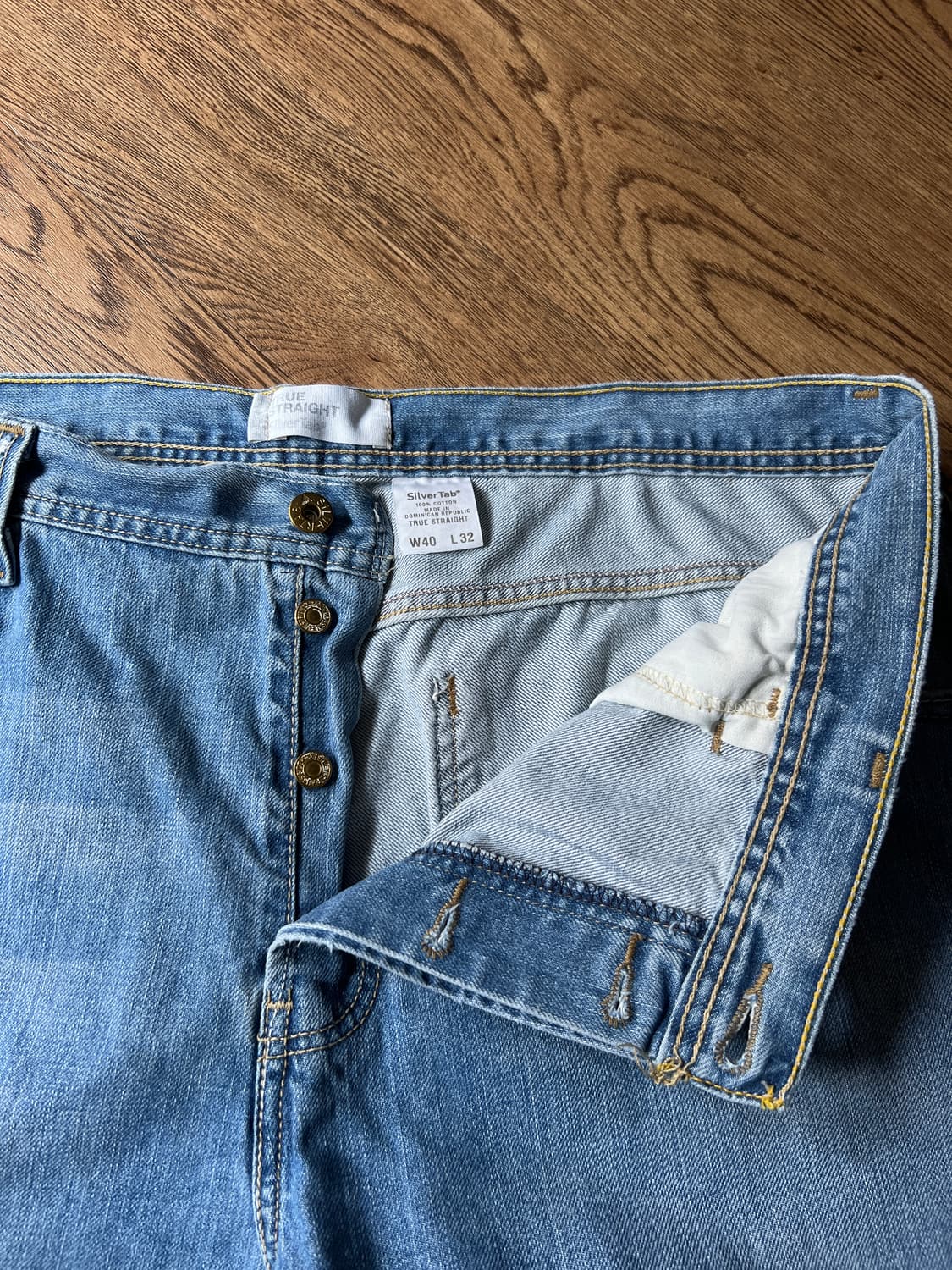 [40]00's 리바이스 실버탭 트루 스트레이트 데님 팬츠 상품이미지3
