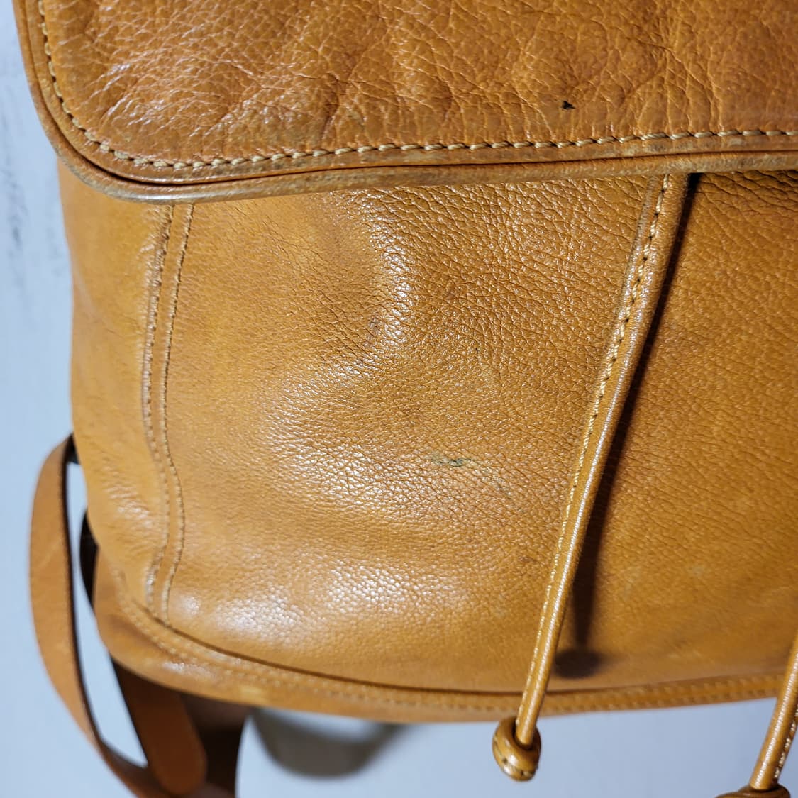 몽삭 레더 백팩 상품이미지4