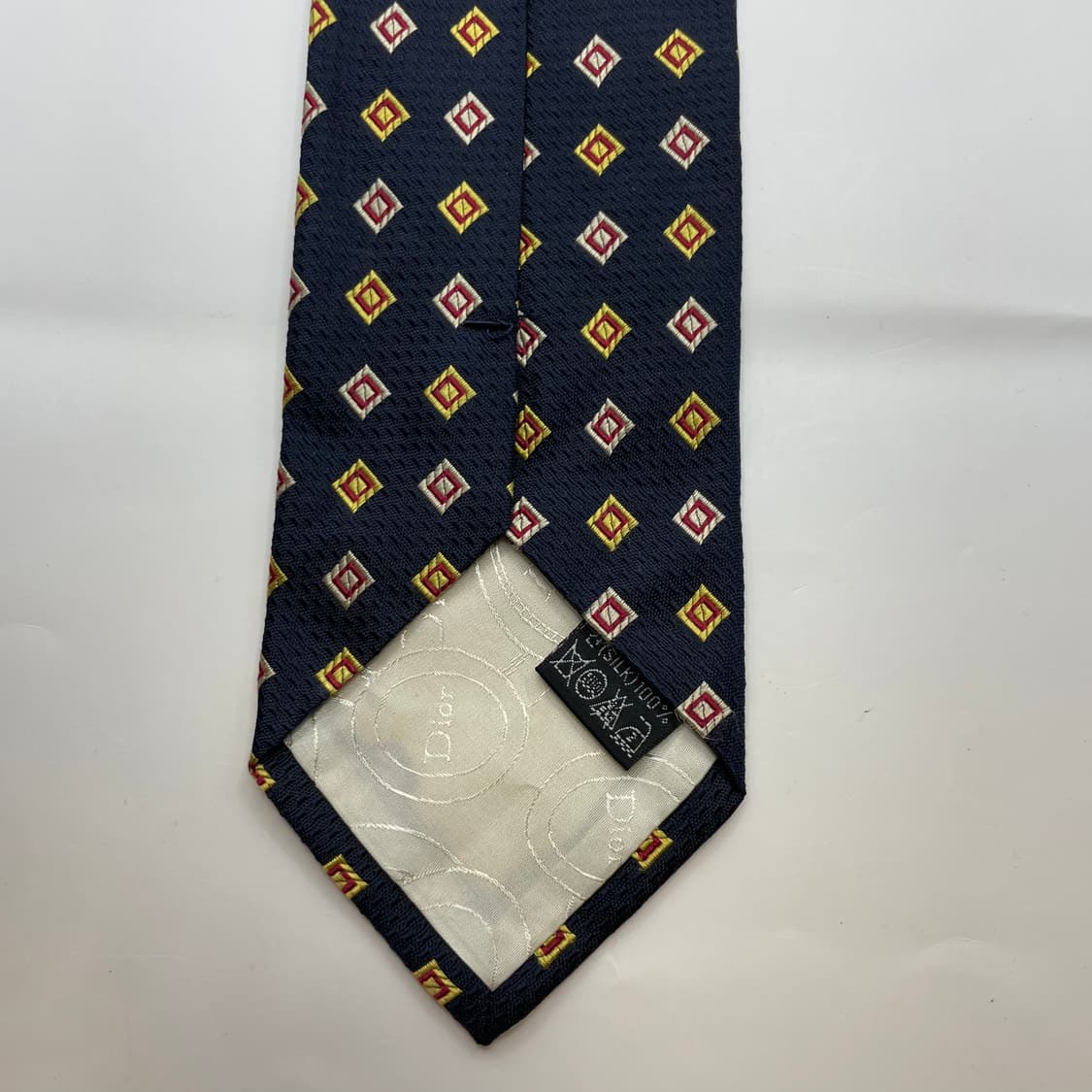 873) (Christian DIOR) 크리스찬 디올 패턴 넥타이 상품이미지4