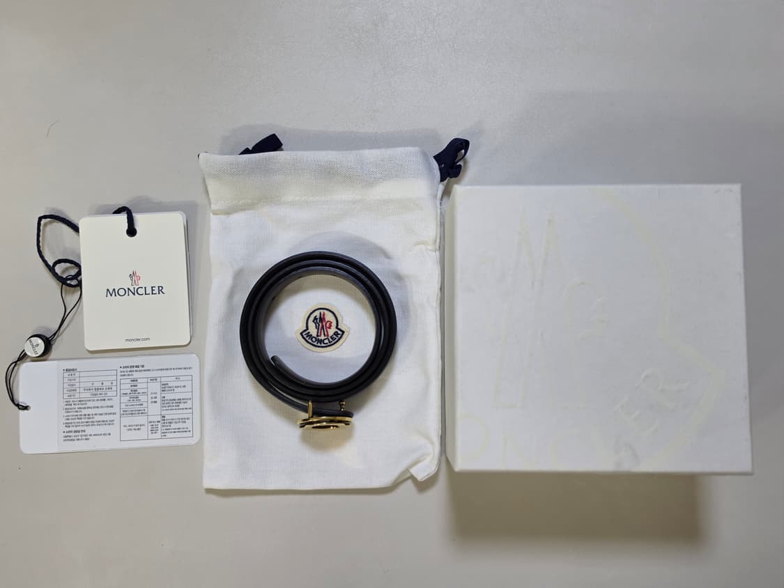 몽클레어 금장 벨트 상품이미지7