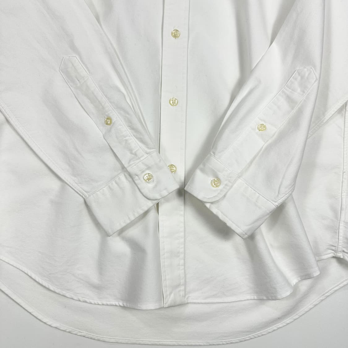 폴로 랄프로렌 클래식핏 셔츠 화이트 M 상품이미지4