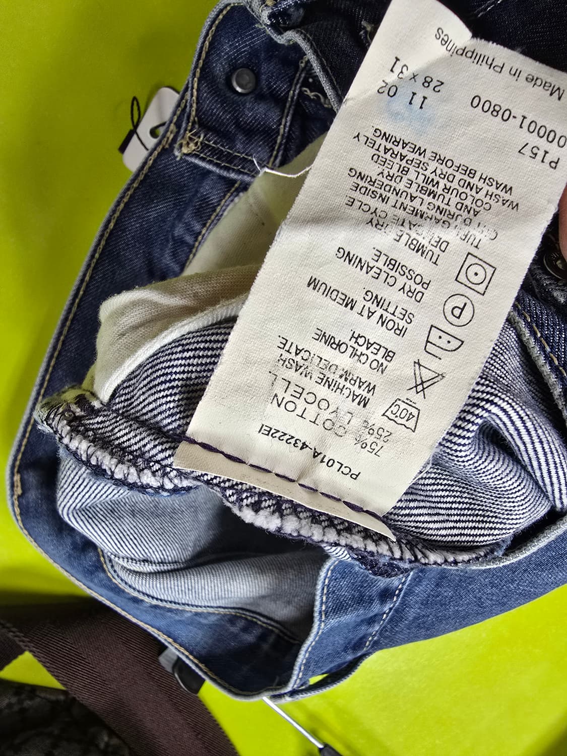 리바이스 빈티지 데님 와이드 팬츠 (1258) 상품이미지4