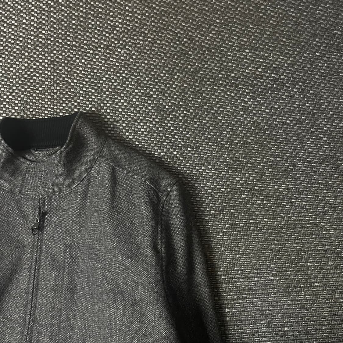 바나나리퍼블릭 차콜그레이 하프 울자켓 L 상품이미지3