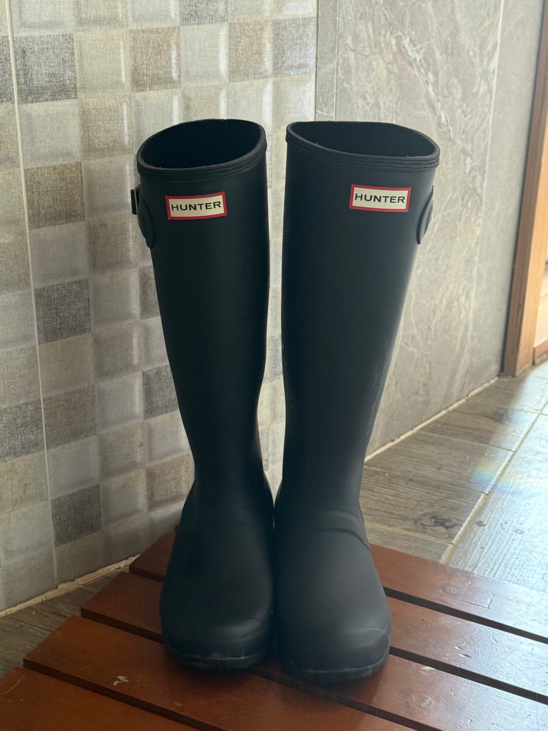 헌터 레인부츠 EU38 240사이즈 상품이미지1