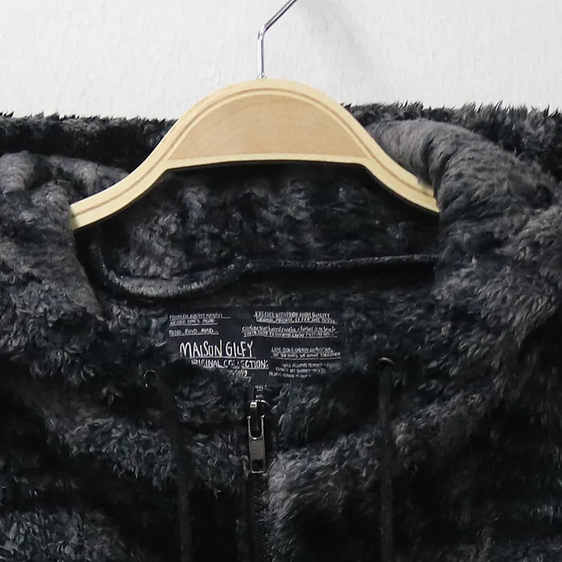 MAISON GILFY 부클 후드 집업 63556 상품이미지5