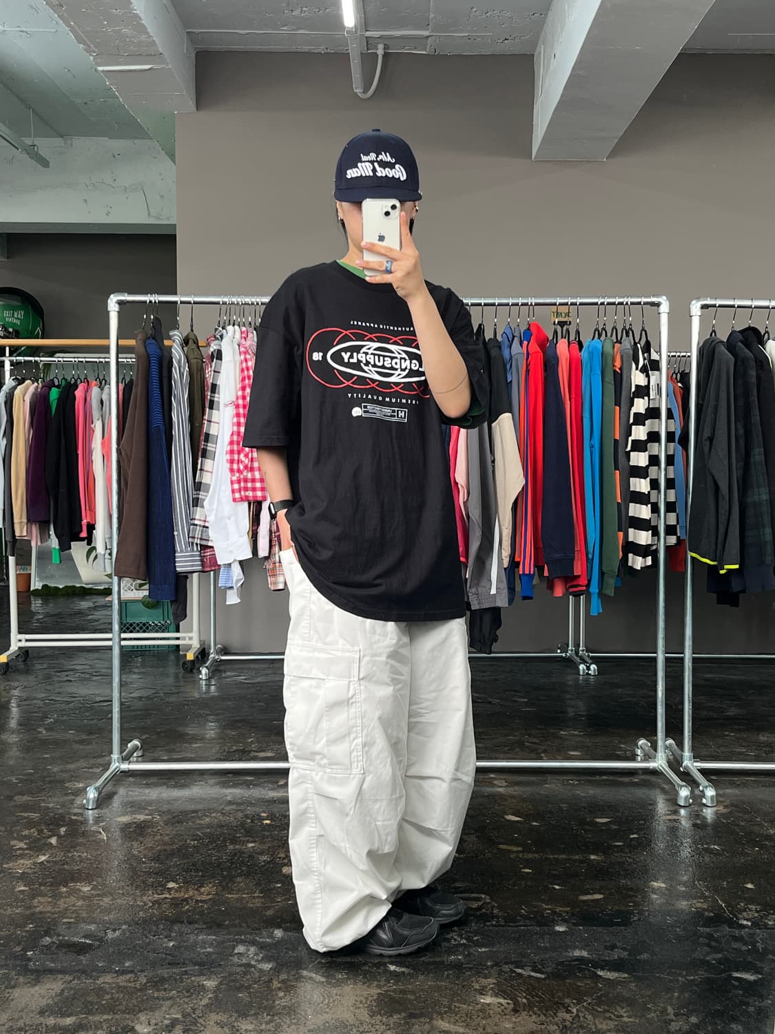 빈티지 프린팅 반팔 티셔츠  상품이미지5