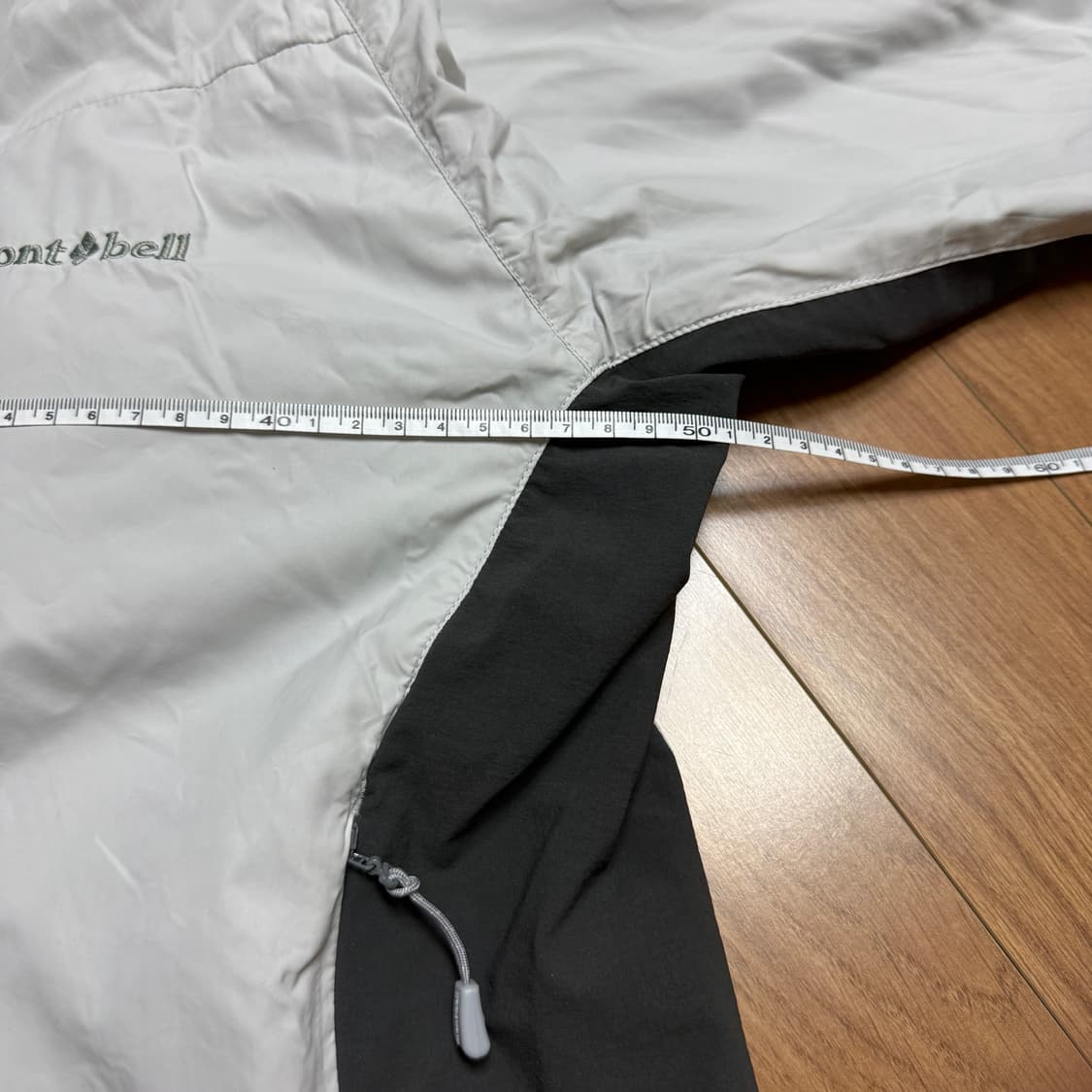 몽벨 바람막이 화이트 M사이즈 상품이미지8