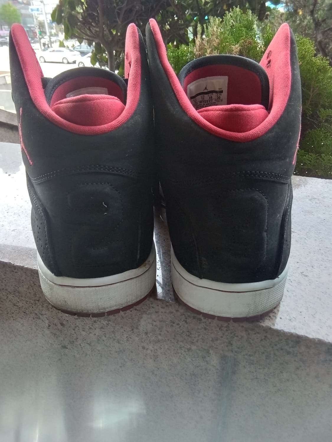 나이키 에어 플레이트5 검뻘 하이탑 상품이미지7