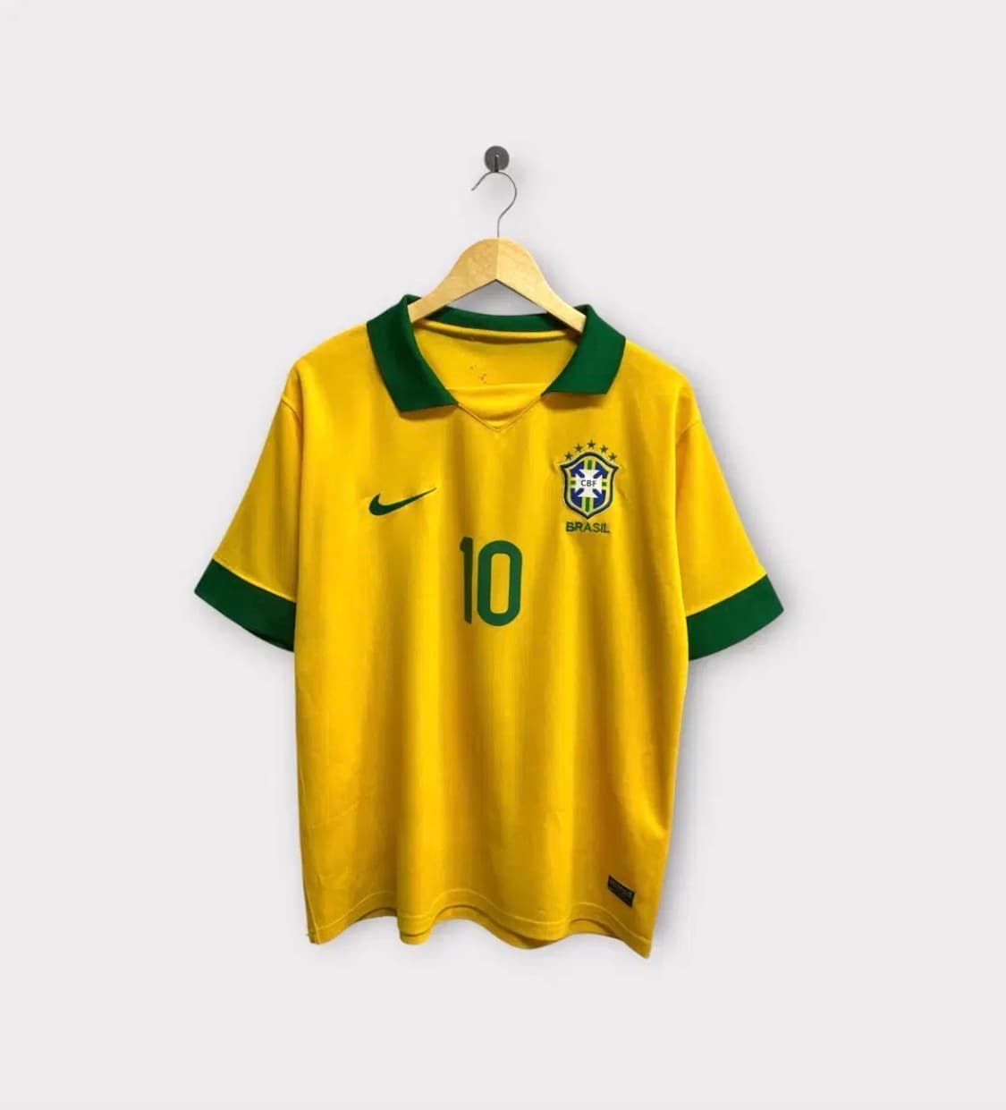 브라질 축구 카라 유니폼 L 상품이미지1