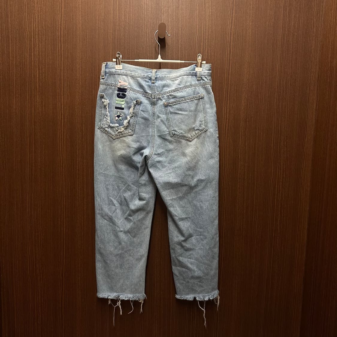 럭키슈에뜨 데님 청바지  상품이미지4