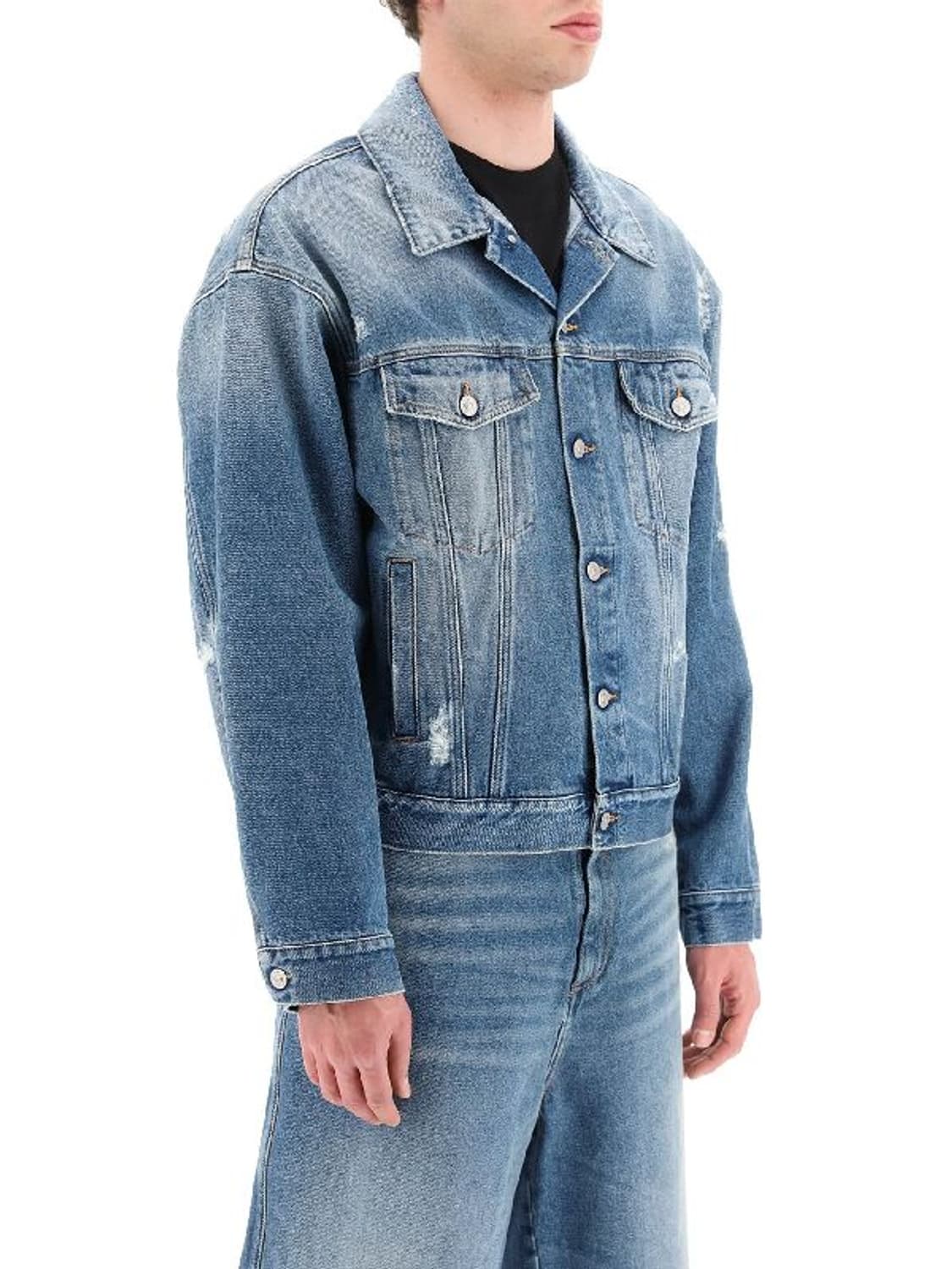 mm6 디스트레스 데님 자켓 상품이미지2