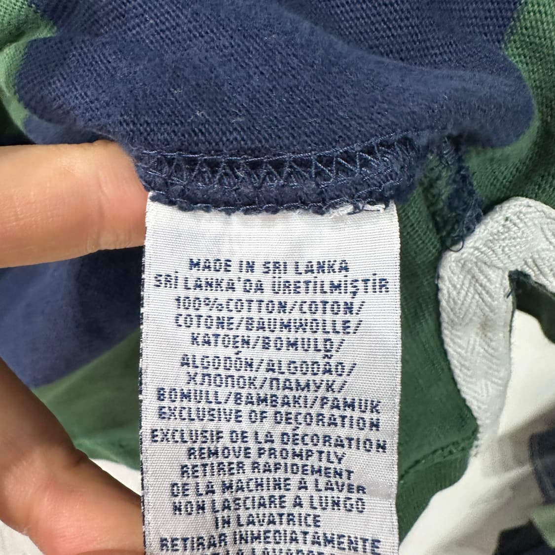 폴로랄프로렌 럭비 긴팔카라티 L 상품이미지4