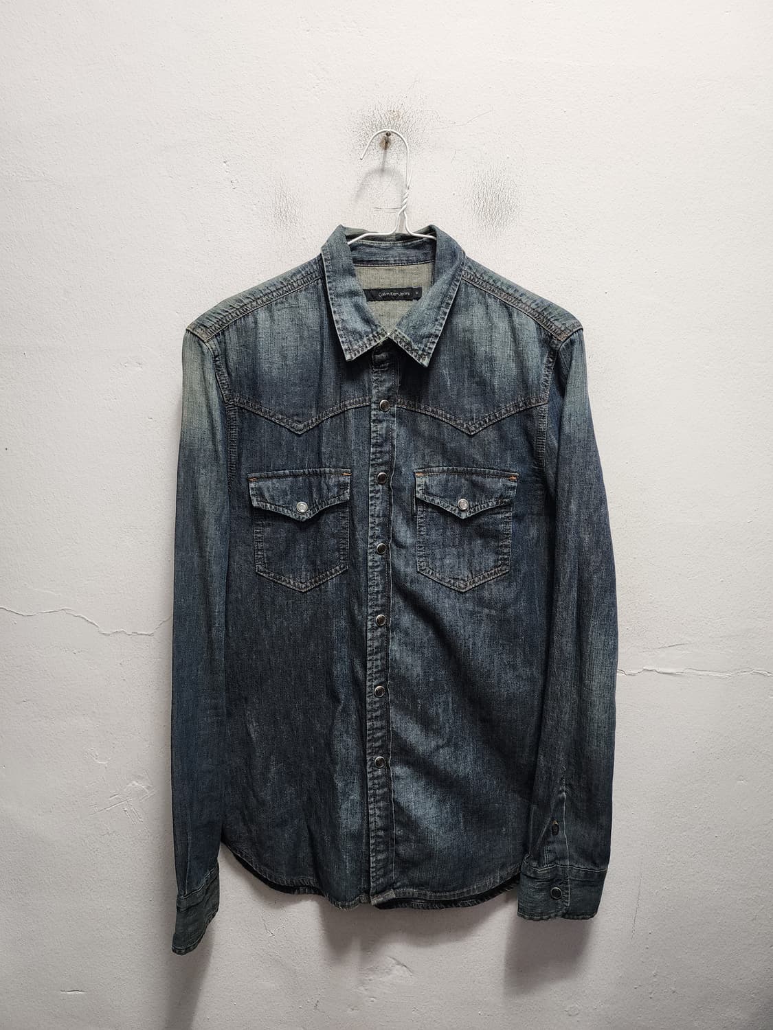 캘빈클라인 데님 웨스턴 셔츠 상품이미지1