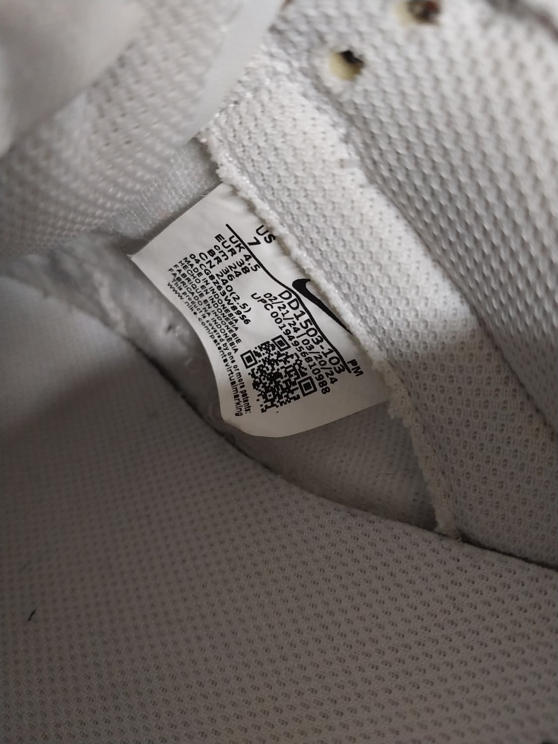 여성 나이키 덩크 로우 포톤 더스트 운동화 (240) 상품이미지9