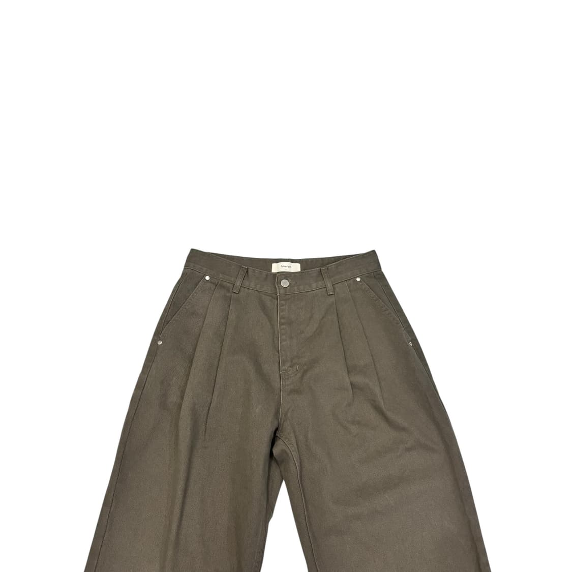 파브레가 투 턱 와이드 팬츠 상품이미지2