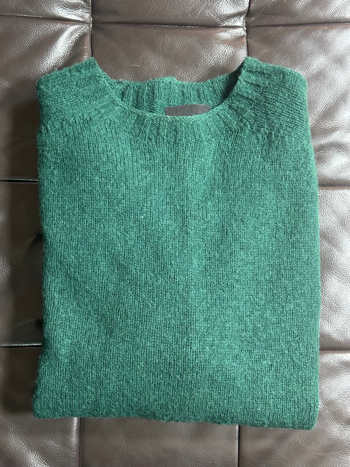 XXL) 하울린 쉐기독 니트 birth of the cool 그린 상품이미지2