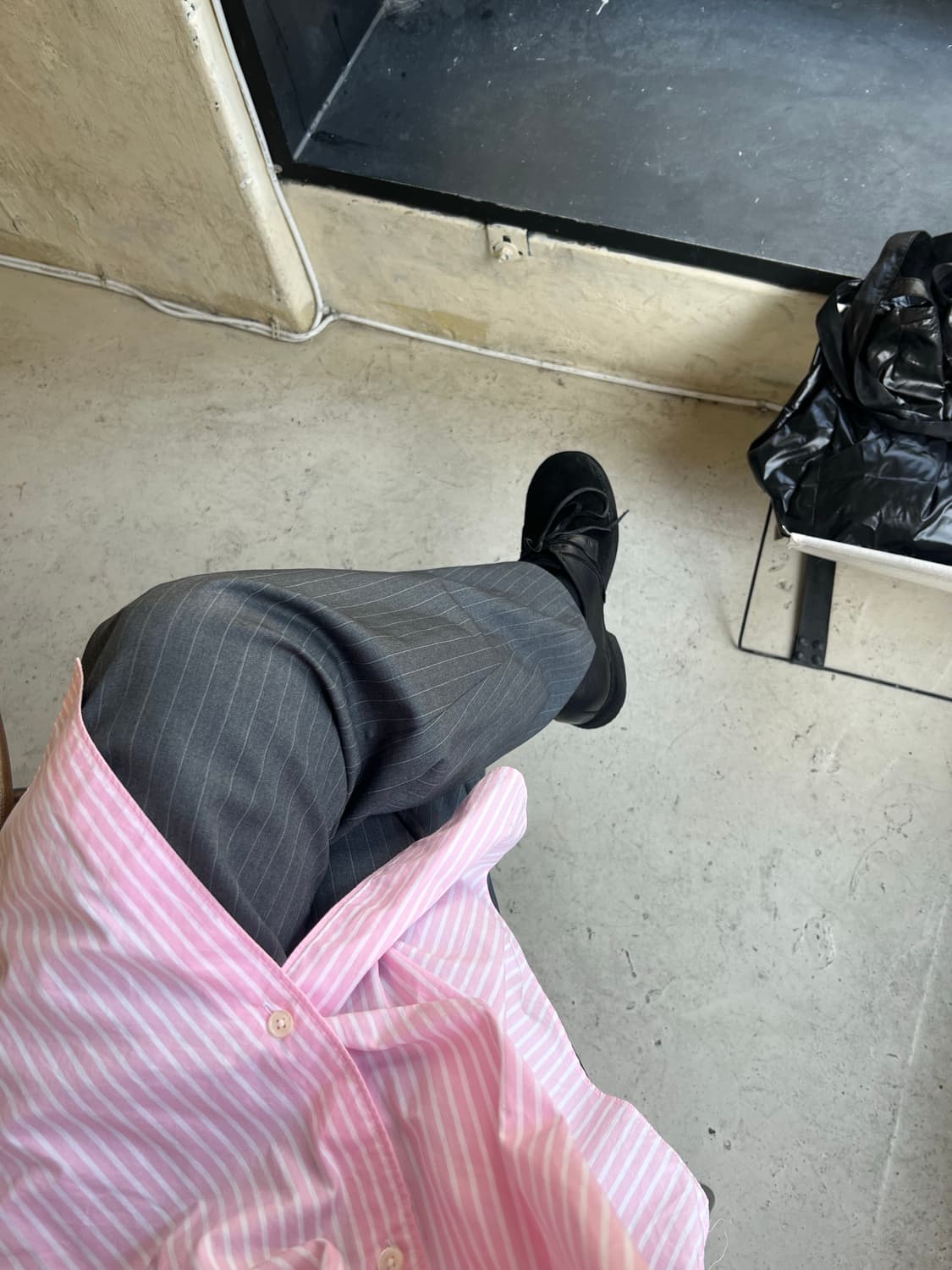 스투시 스트라이프 볼륨 팬츠 34 상품이미지2