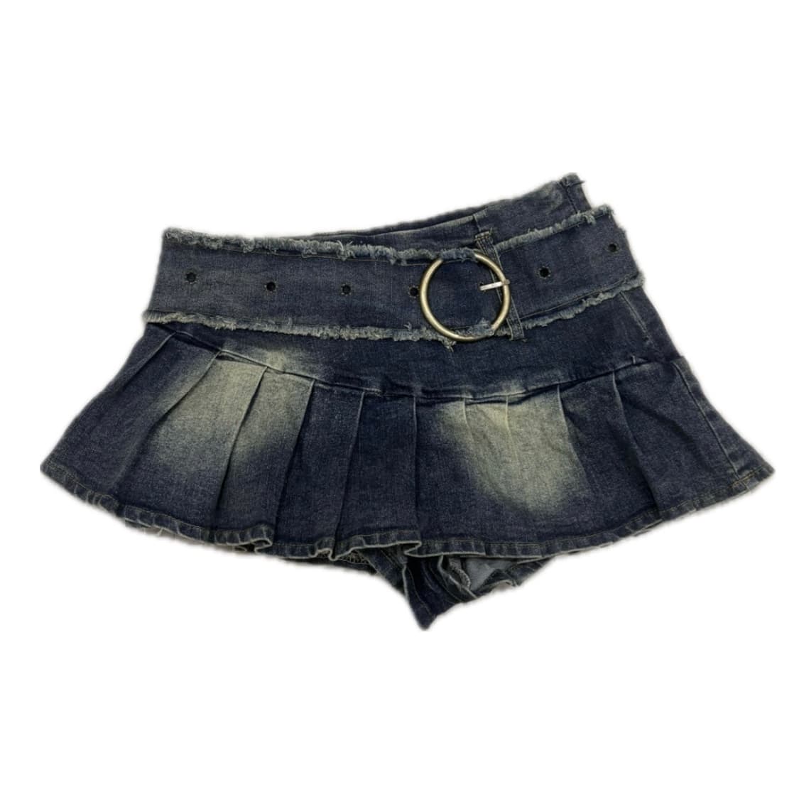 오링버클 빈티지 데님 미니스커트 청치마  상품이미지1