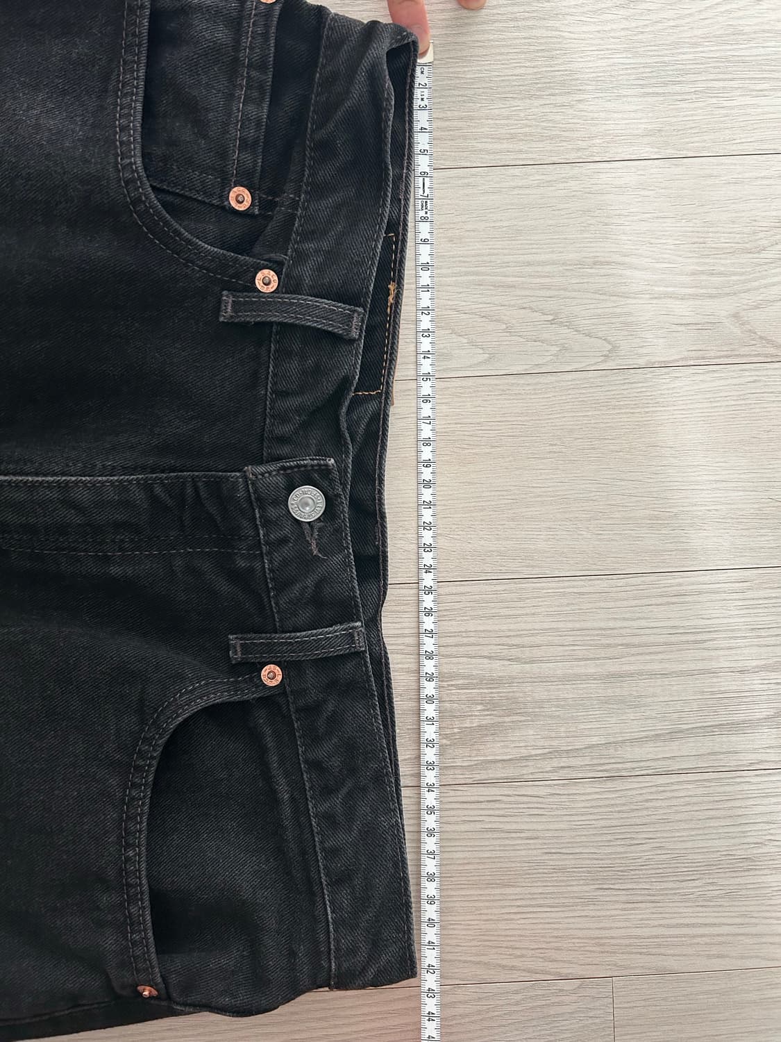 빈티지 리바이스 505 90s usa 블랙 상품이미지6