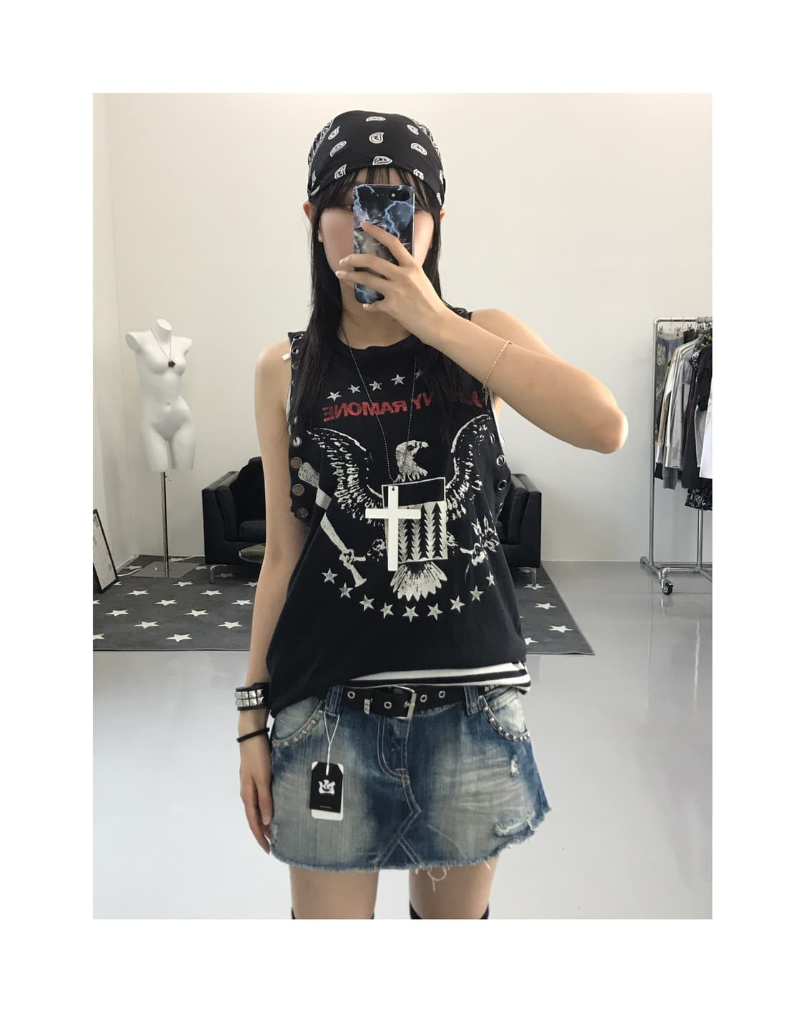 Johnny Eagle Graphic Sleeveless 상품이미지1