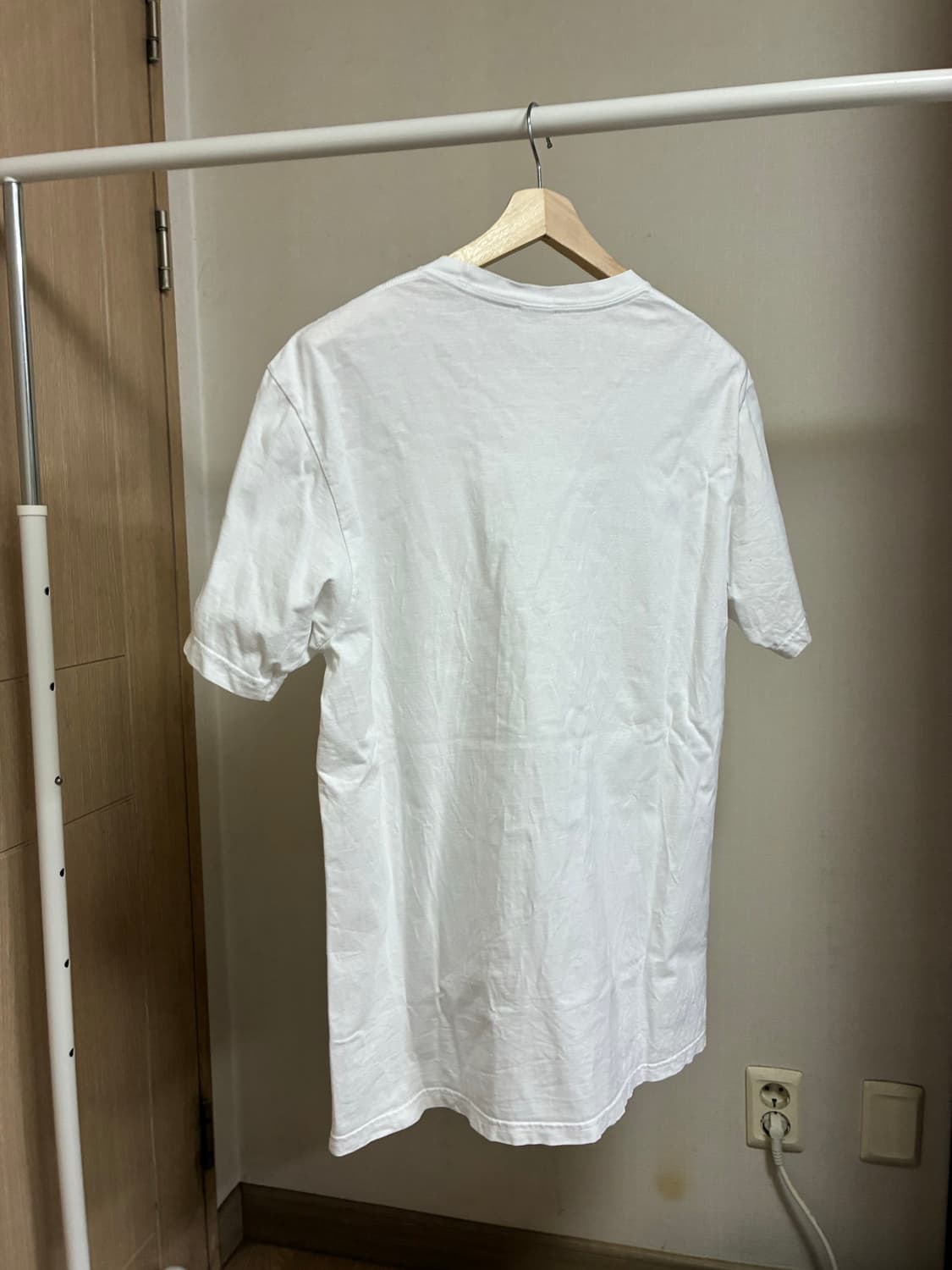 [L]슈프림 미스터카툰 티셔츠 화이트 상품이미지3