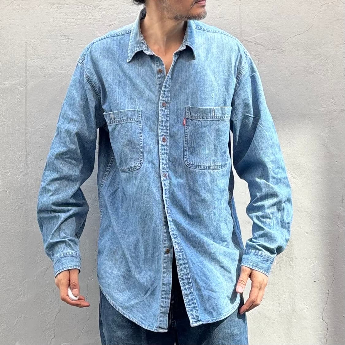 올드 리바이스 데님 셔츠 상품이미지9