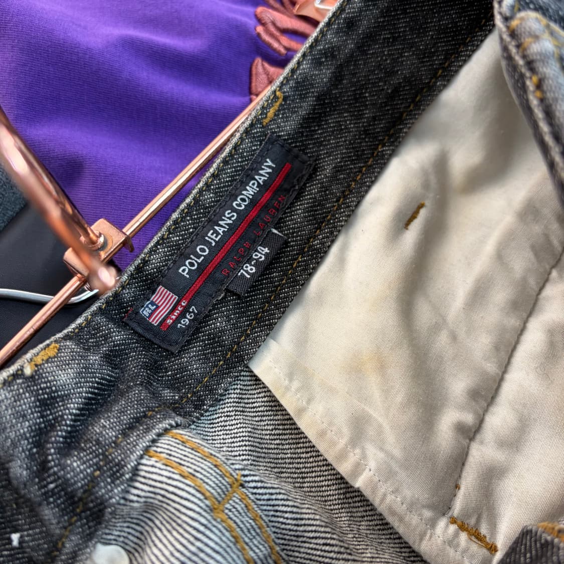 폴로 진스 데님 카고 팬츠 상품이미지8