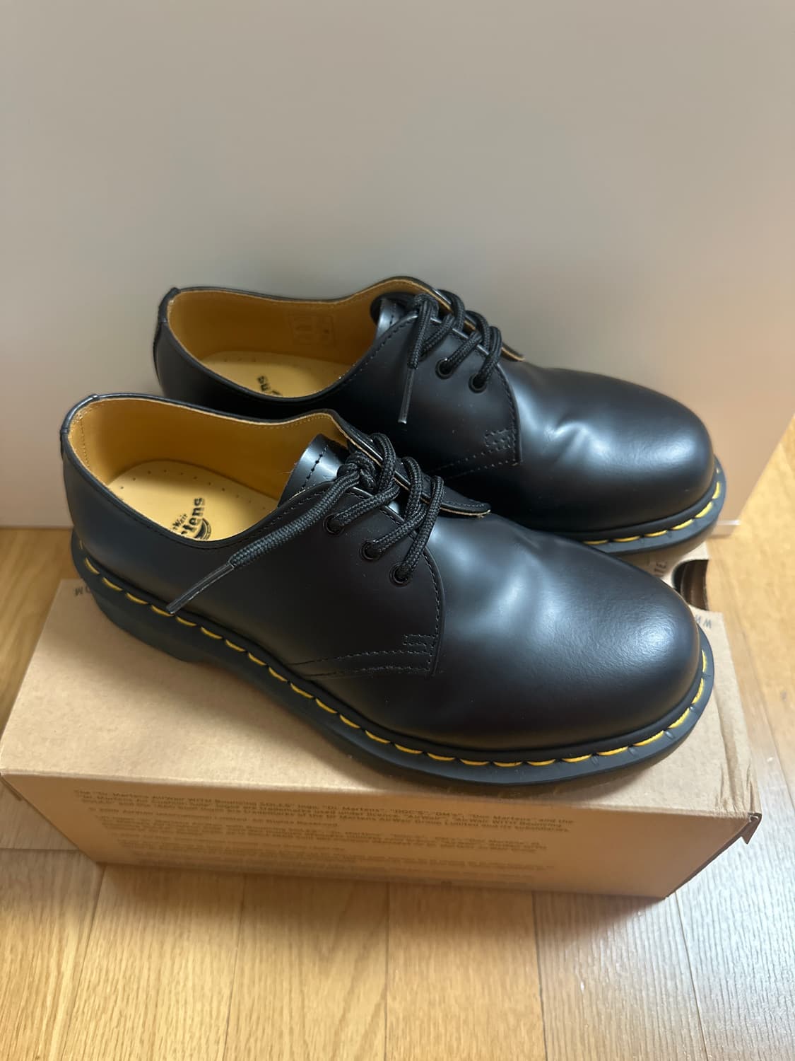 닥터마틴 1416 3홀 블랙 스무스 상품이미지3