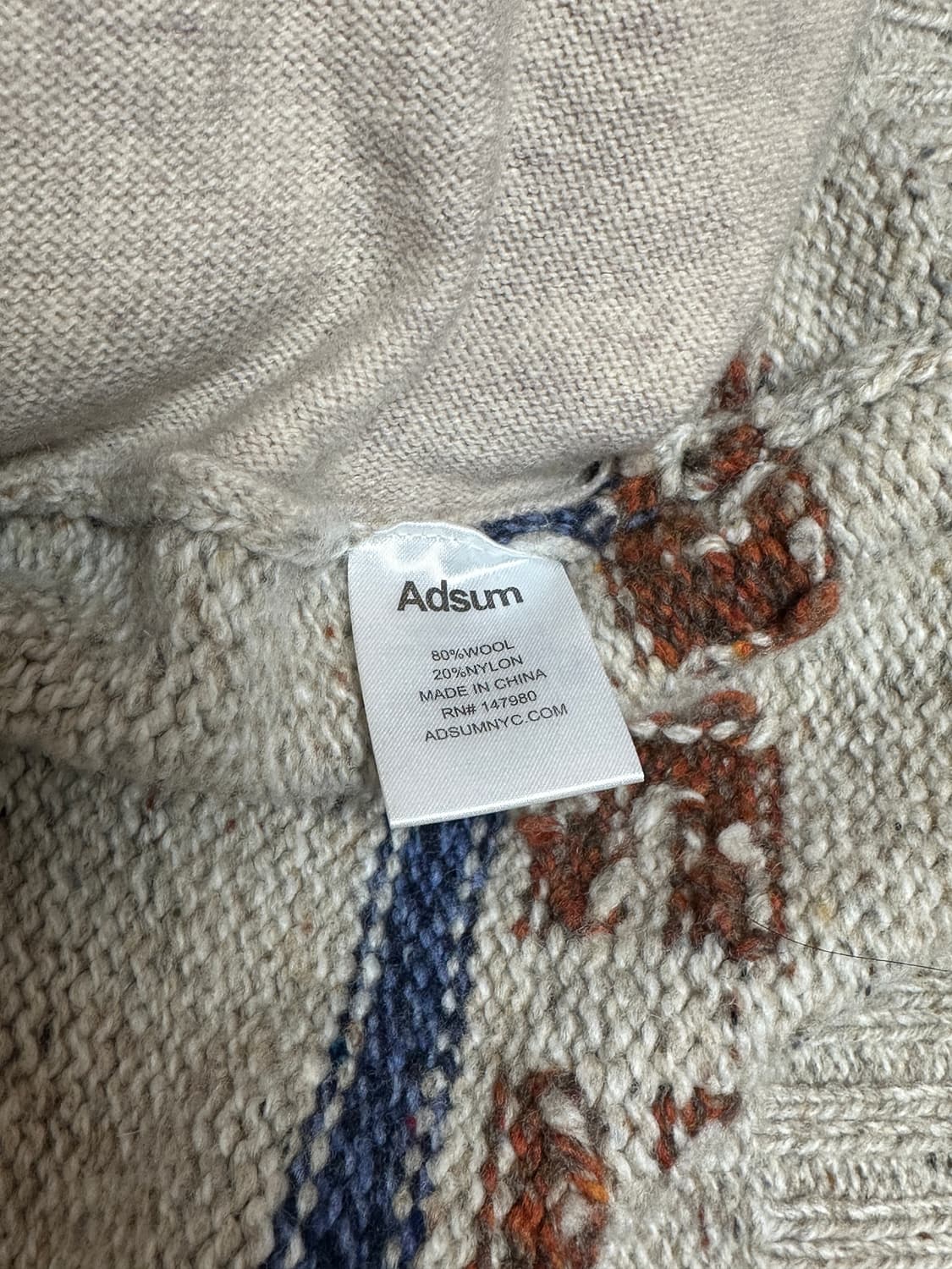 adsum 집업 가디건 상품이미지4