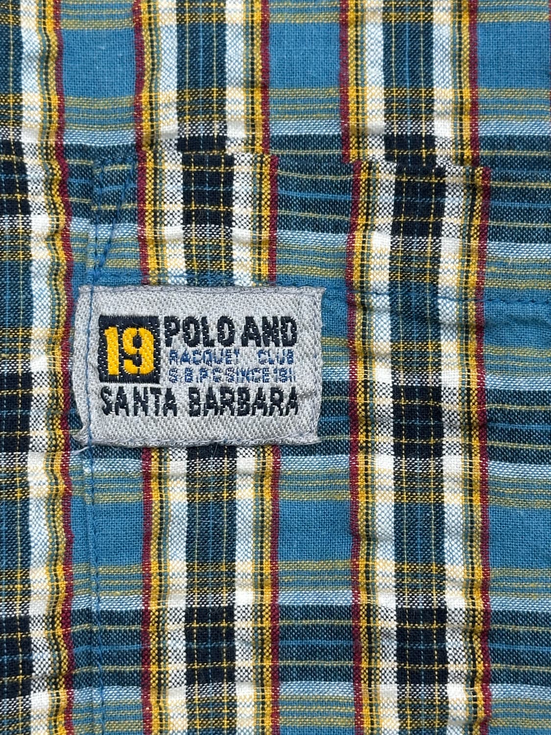 🩵괴짜 너드걸 시어서커 체크 반팔 셔츠🩵보헤미안 펑크 아메카지 상품이미지6