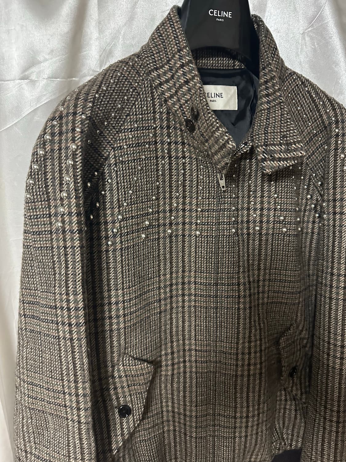 셀린느 AW22 스터드 블루종 상품이미지4